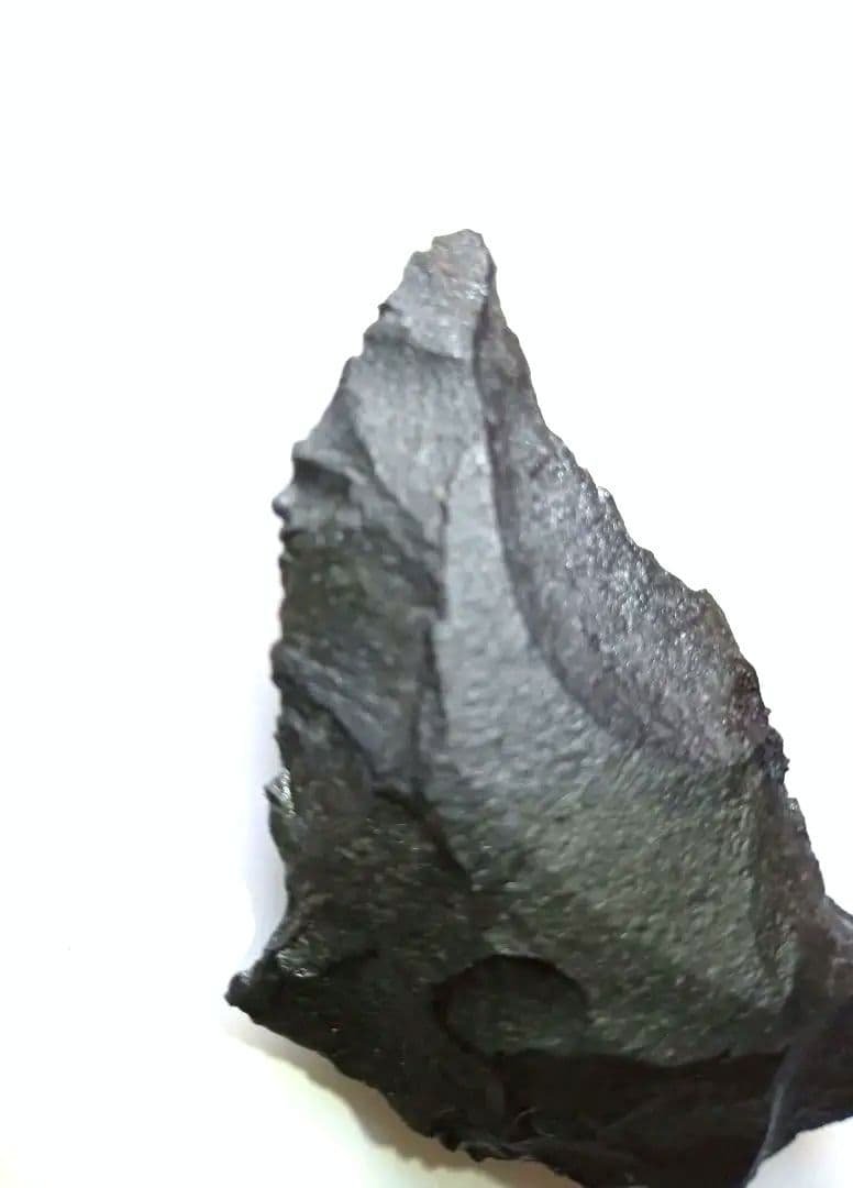 サバイバルナイフになります！❑ 石器 359 模写 サヌカイト❒