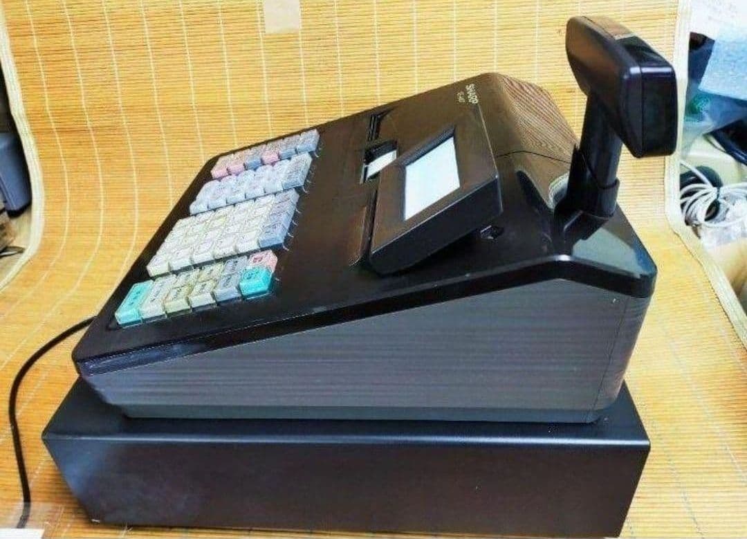 シャープレジスター　XE-A407　PC連携売上管理　上位機種　444007