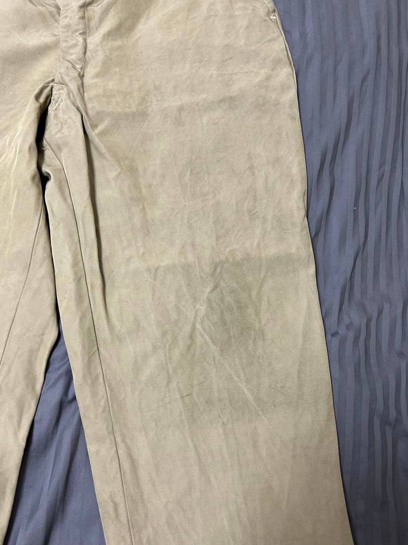 40s 50s Duxbak Utica レーヨンコットン　トラウザー