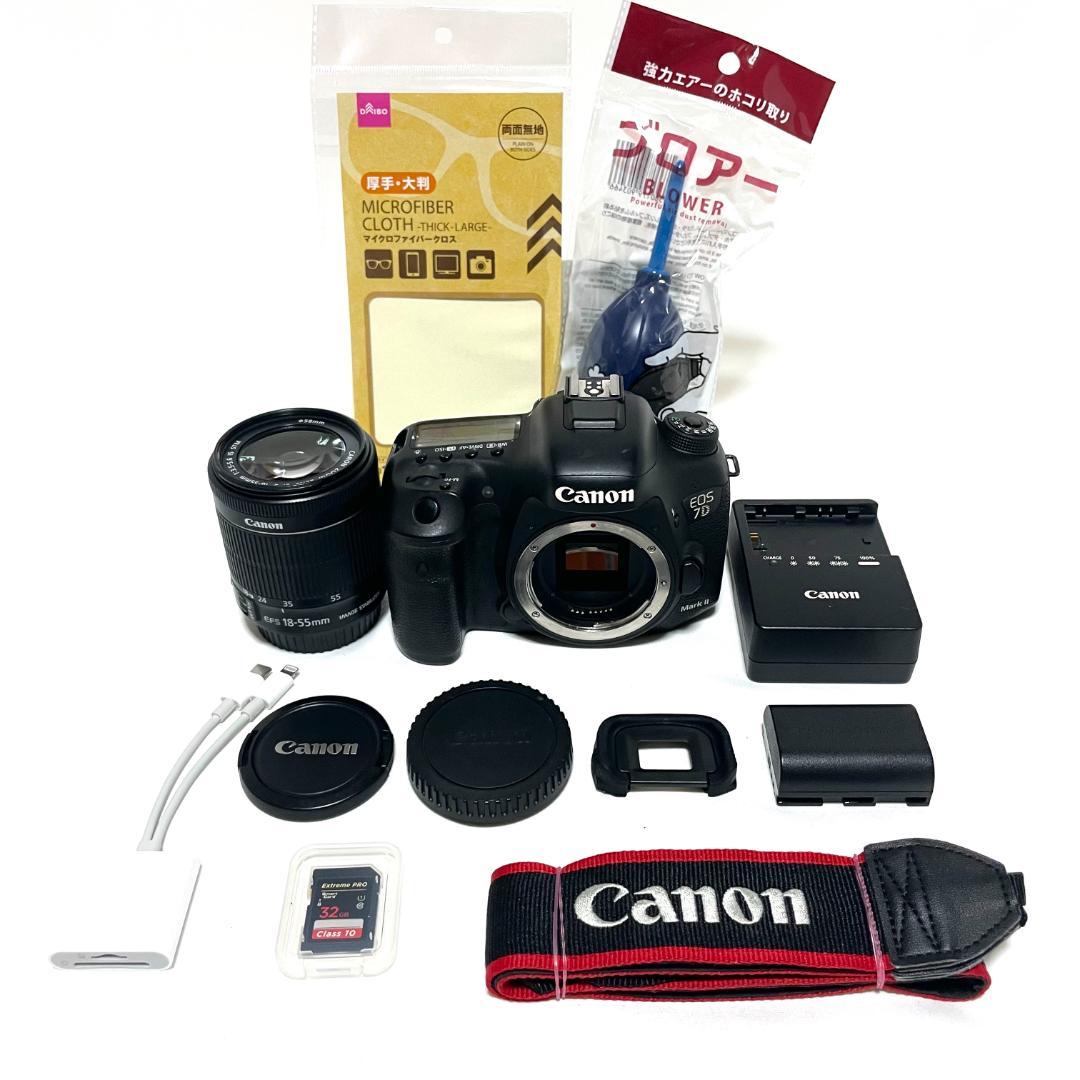 初心者も扱いやすい❣️ Canon EOS 7D Mark II 標準レンズ