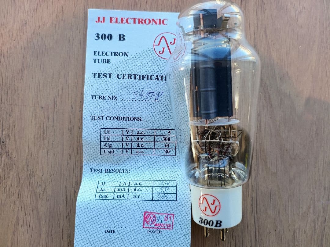 JJ ELECTRONIC 300B 真空管