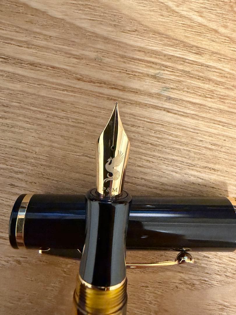 Pen and message. オリジナルContinental 14K万年筆