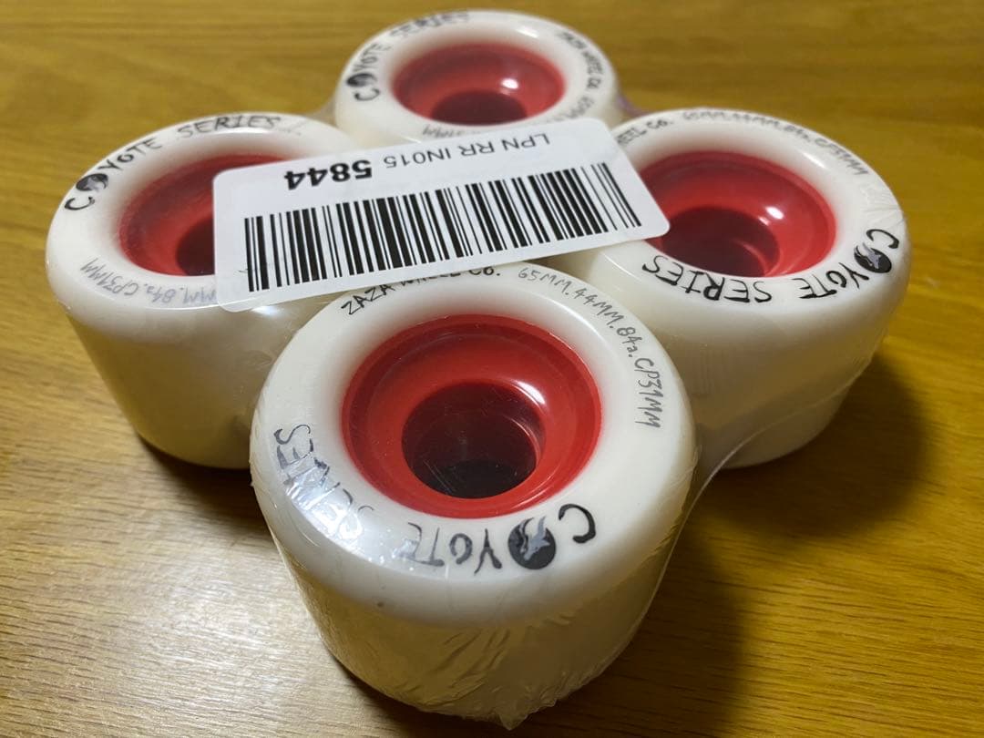 zaza coyote wheels 65mm 84a ダウンヒル フリーライド