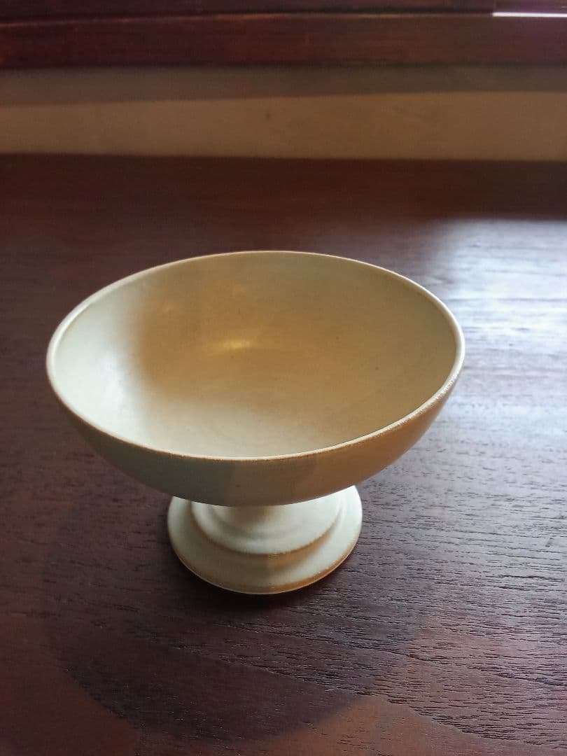 sakoyurikoサコユリコ 高脚コンポート皿 陶器製3点セット‼