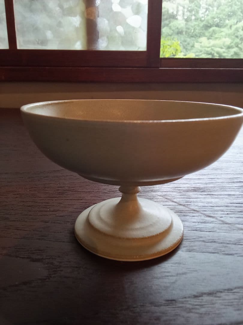 sakoyurikoサコユリコ 高脚コンポート皿 陶器製3点セット‼