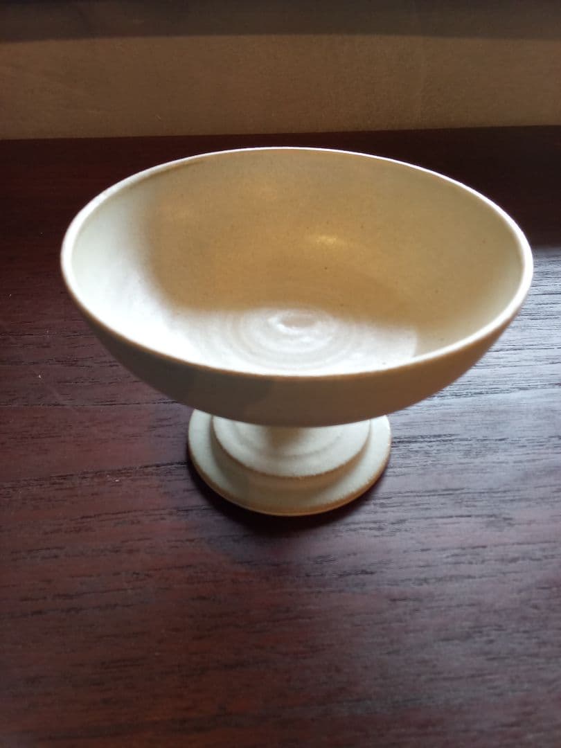 sakoyurikoサコユリコ 高脚コンポート皿 陶器製3点セット‼