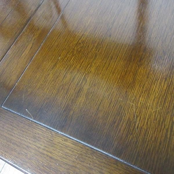 イギリス アンティーク 家具 ダイニングテーブル ドローリーフ 英国 6986c