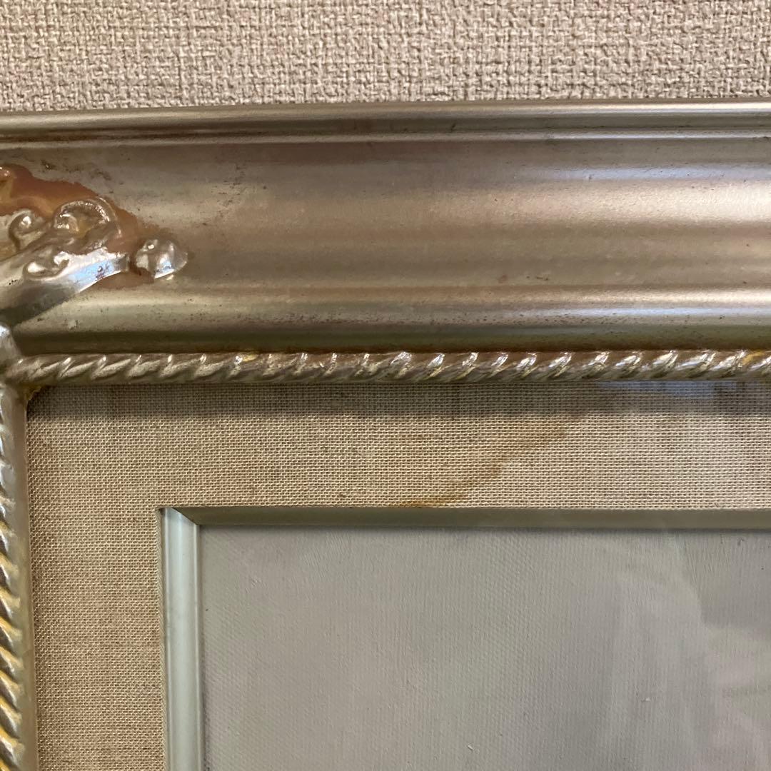 遠藤勝 バラ 油彩画 6号 額縁入り