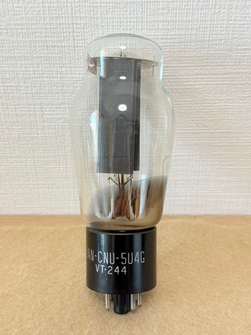 5U4G VT-244 JAN-CNU　真空管 NATIONAL UNION1本