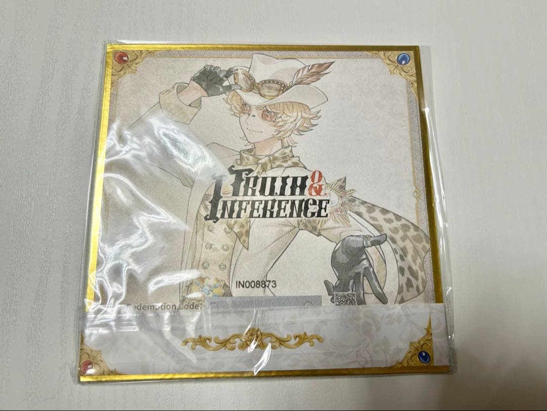 第五人格　7周年オフラインパック　探鉱者　コード　未使用　色紙、缶バッチ