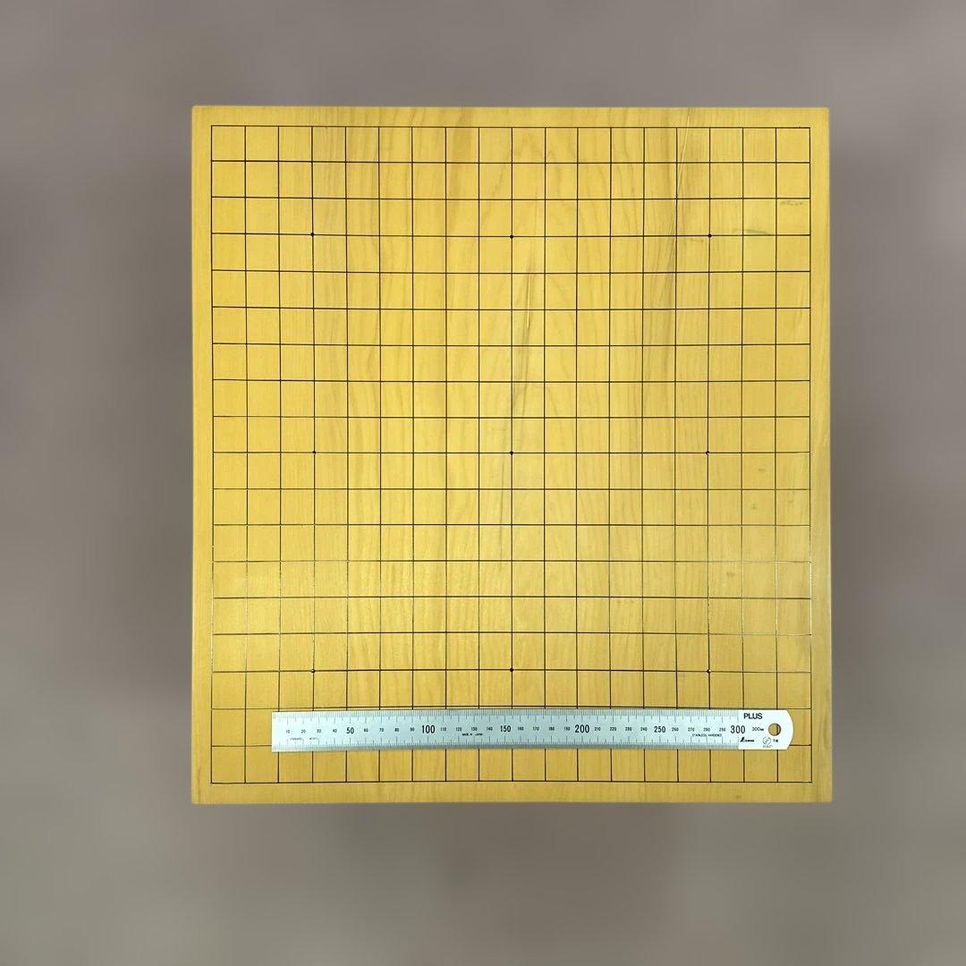 木製囲碁セット 白黒石付き