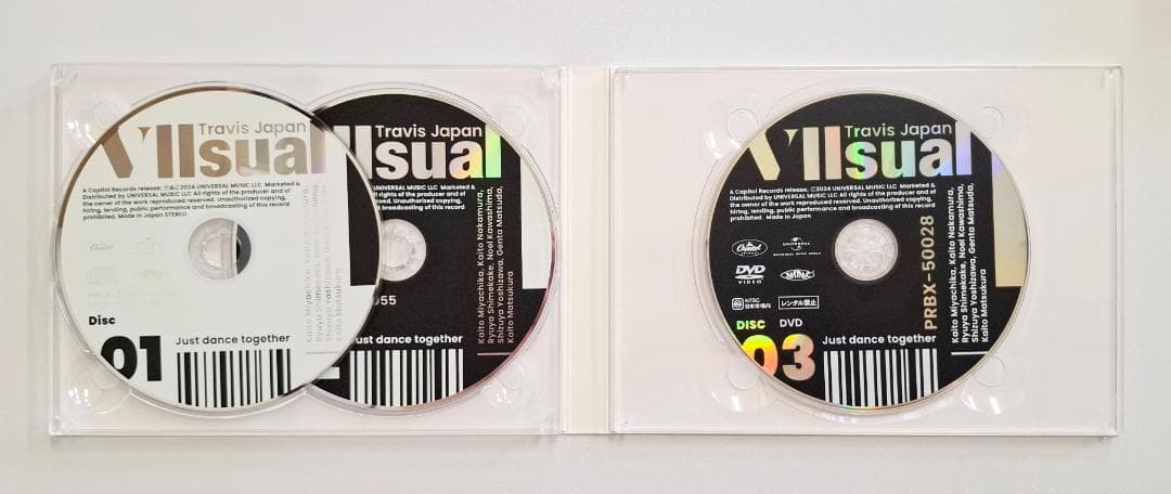 TravisJapan セカンドアルバム Vllsual FC限定盤（G671）