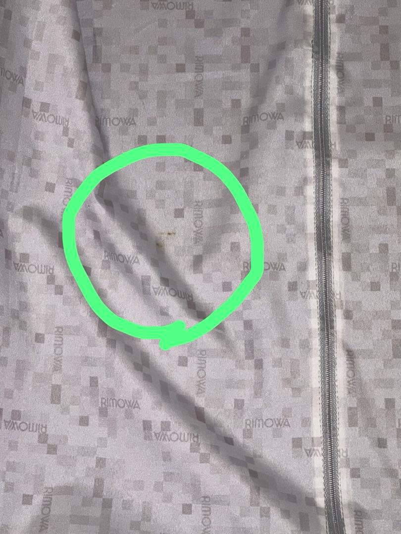 (破損あり)RIMOWA リモワSALSA マットカルモナレッド　キャリーケース