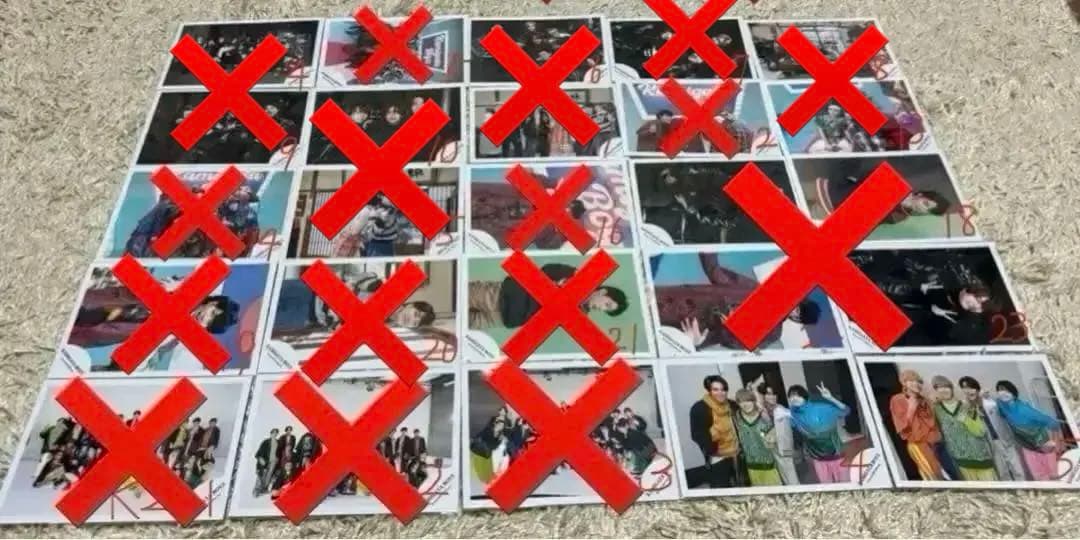 【バラ売り希望値段提示可、定価以下】なにわ男子 公式写真 まとめ売り 379枚