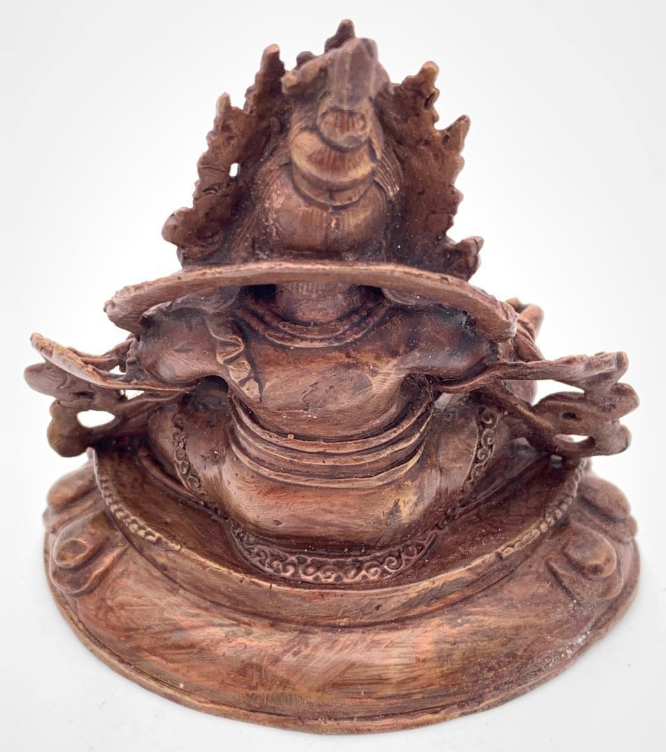 ◆毘沙門天（ヴァイシュラヴァナ）像◆仏教 チベット ◆アンティーク風-AZ