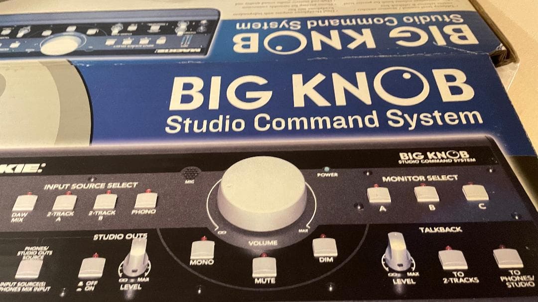 MACKIE BIG KNOB マッキー ビッグノブ