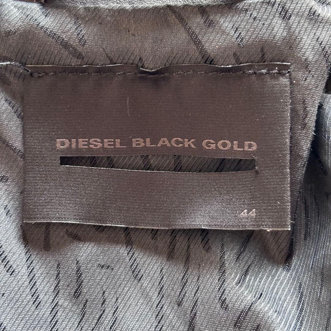 【超希少】ディーゼル ホースハイドレザージャケット グレー フルジップ 馬革