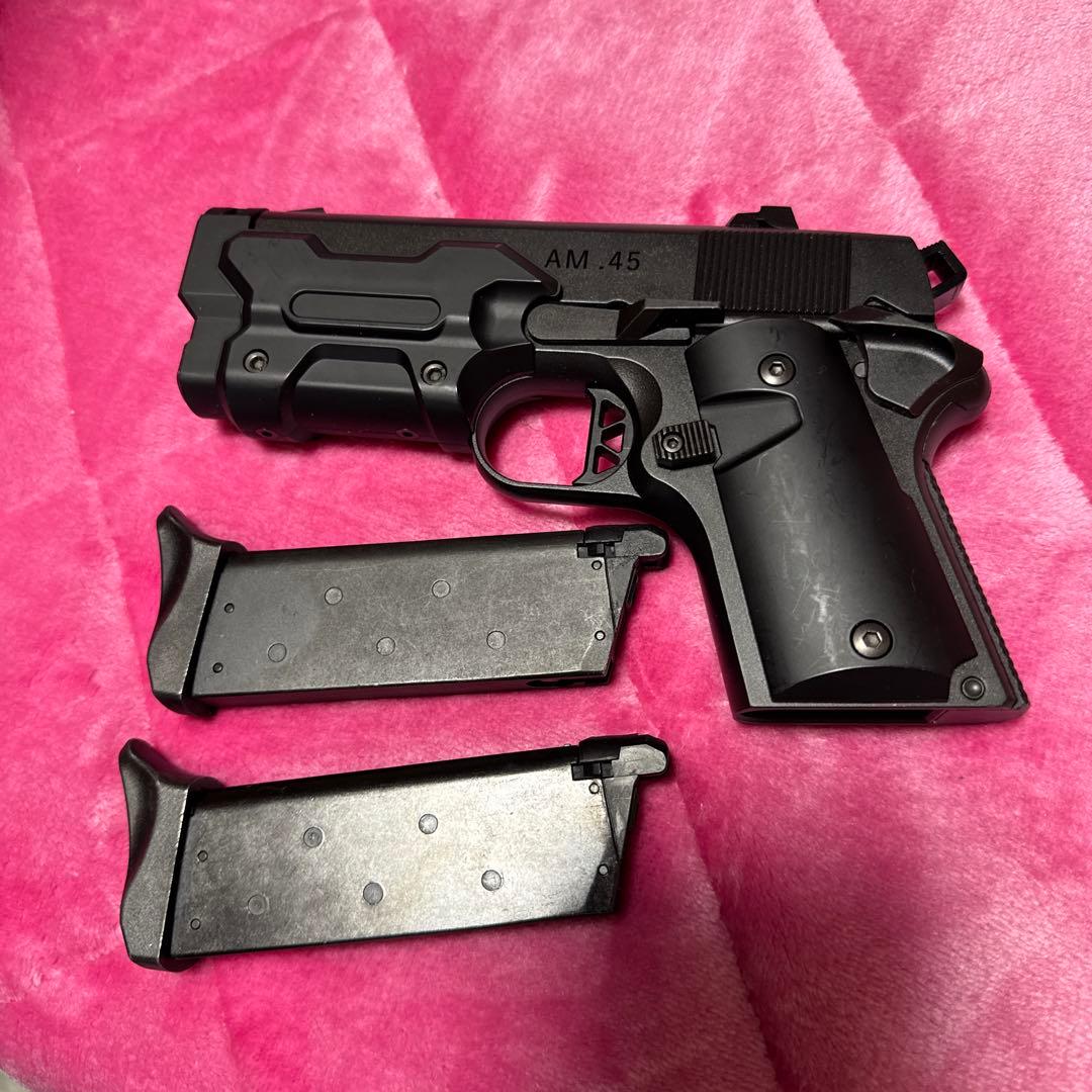 東京マルイAM .45 ガスガン マガジン2本付きpepper