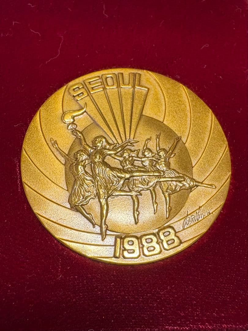 1988年ソウルオリンピック公式メダルセット