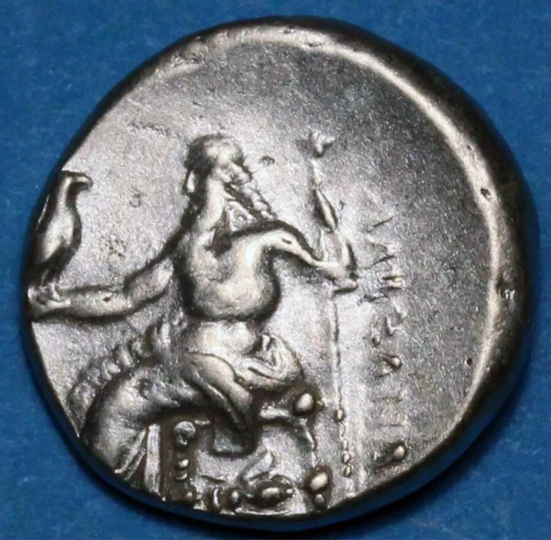 古代ギリシャ銀貨アレキサンダー大王銀貨