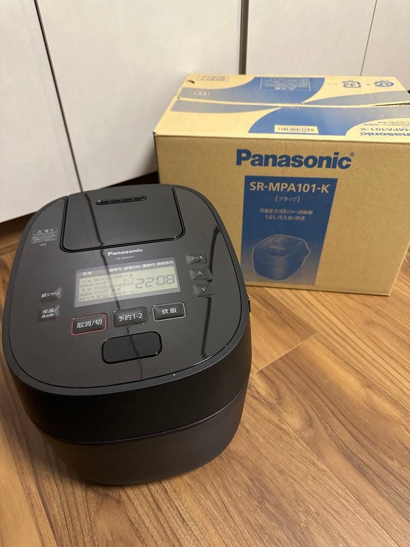 Panasonic SR-MPA101-K 炊飯器 黒