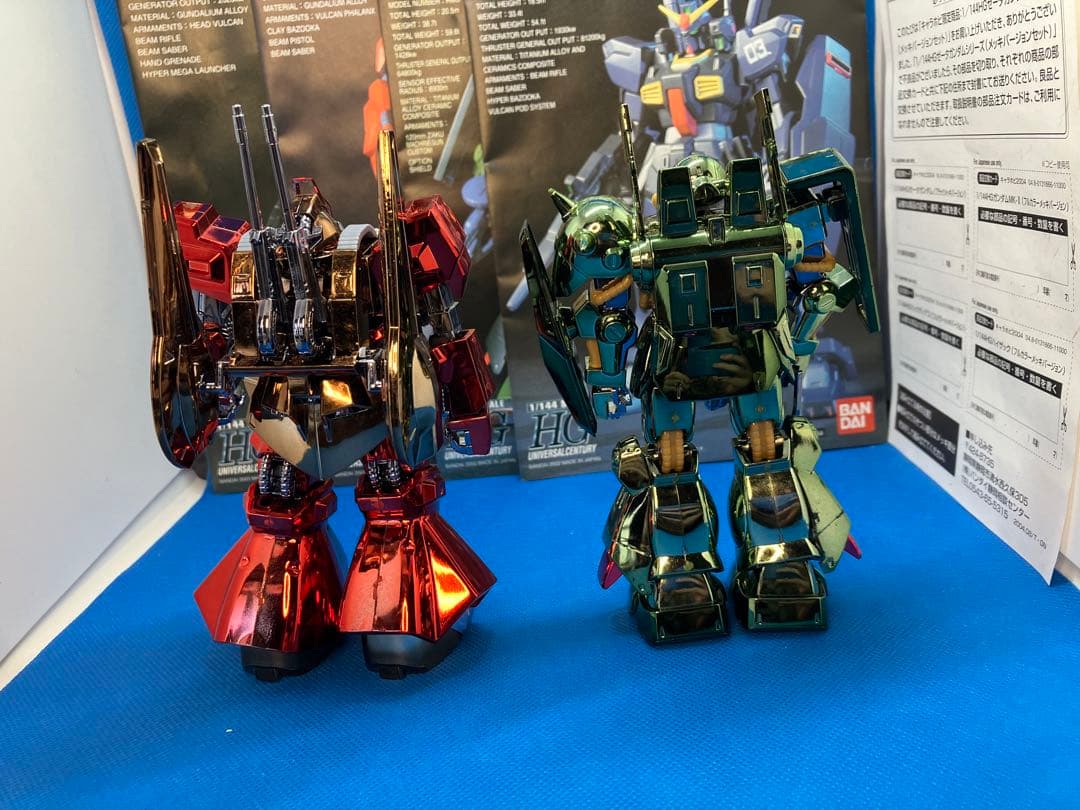 HG 1/144 Z ガンダム　メッキ　バージョン　ザク　リック　ディアス