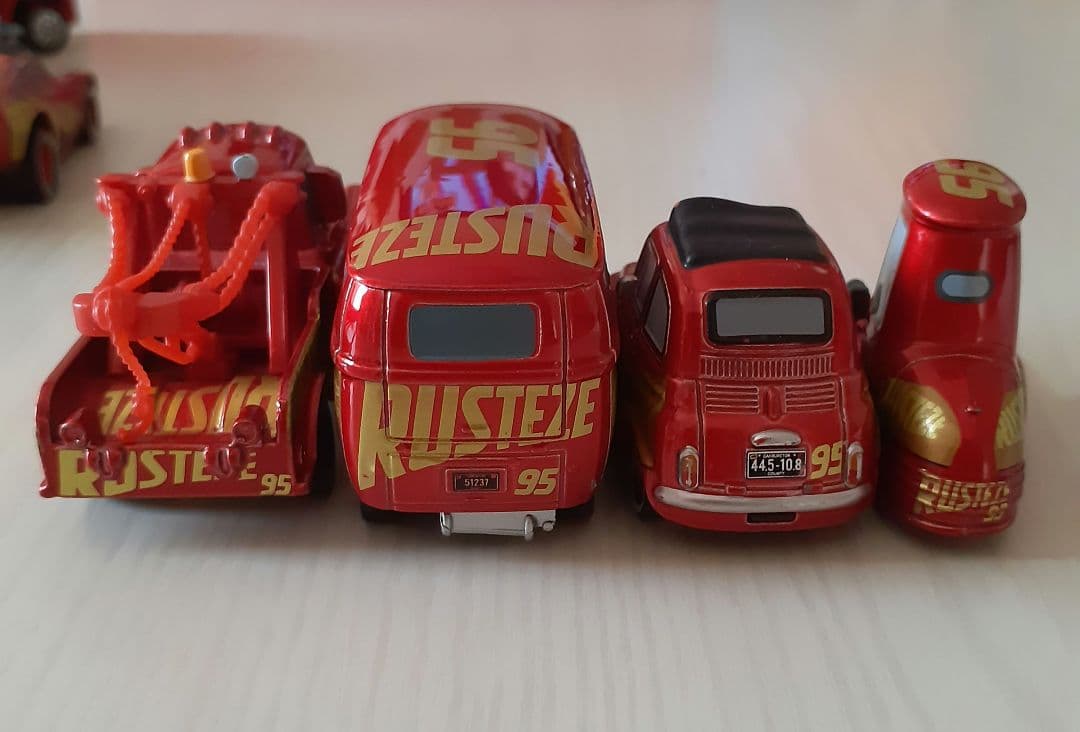 カーズ　トミカ　ミニカー　廃盤　6台セット　(RRCタイプ)