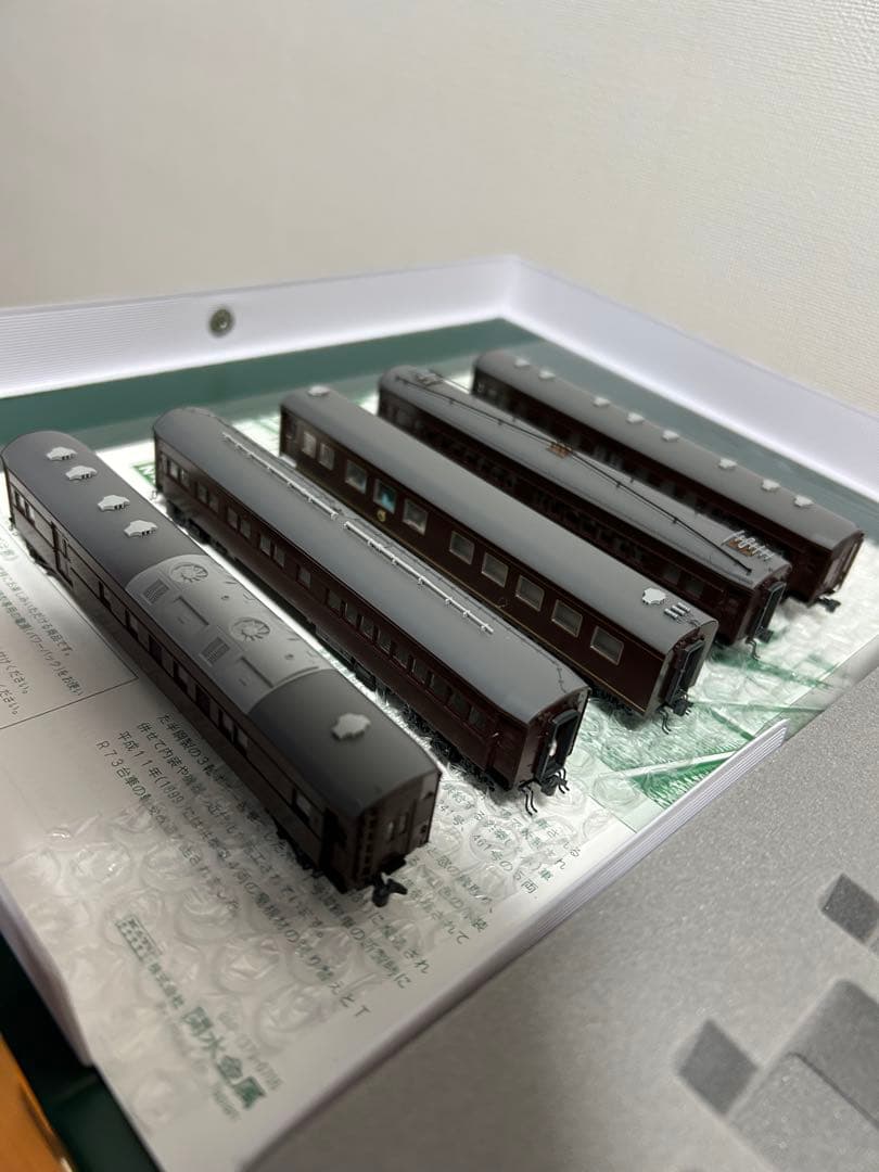 Nゲージ EF58 お召予備機 お召列車一号編成セット kato