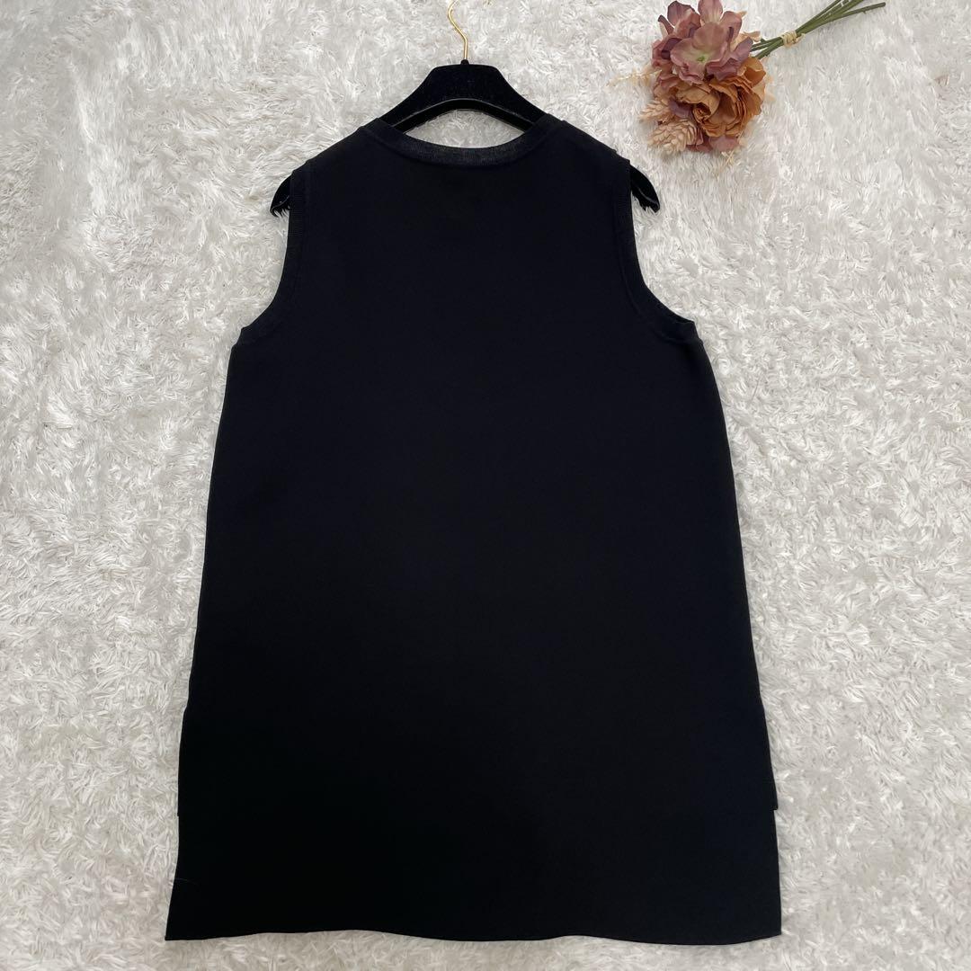 完売品✨美品 22SS Theory スリーブレス クルーネック シェルトップス