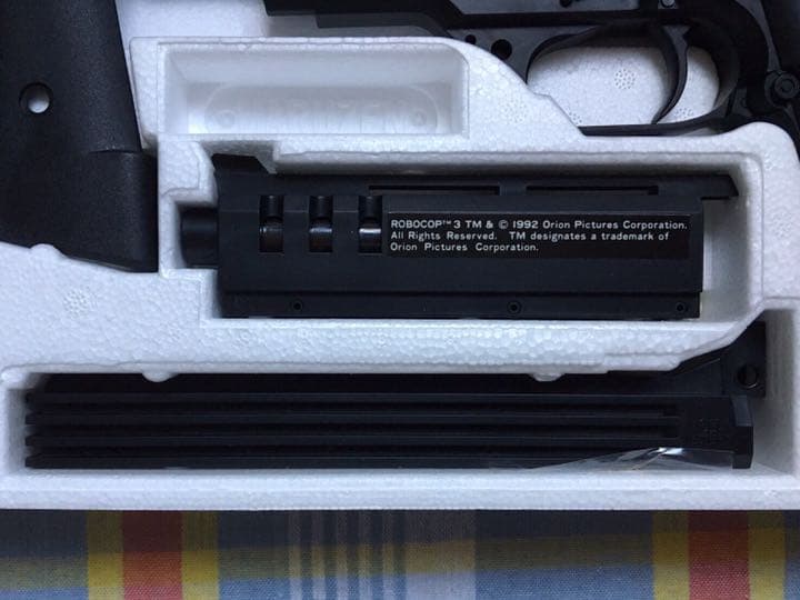 完全未使用品 ヴィンテージ 当時物 マルゼン ロボコップ3 オート9 ガスガン