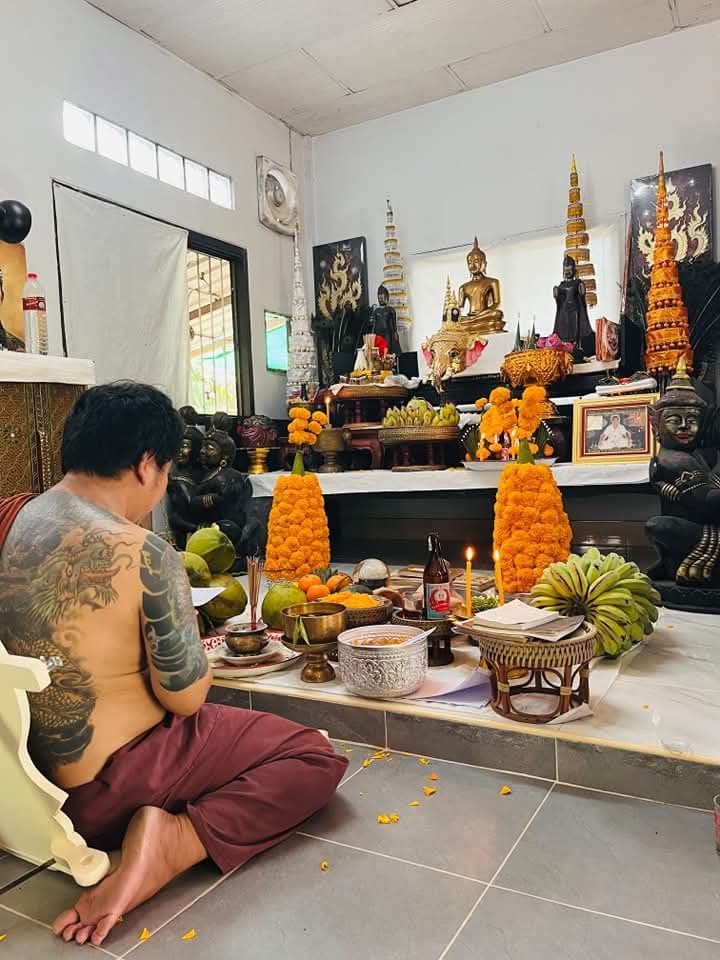 ンガン　\"セッティロギヤ\" タイお守り　プラクルアン 恋愛　幸運　金運