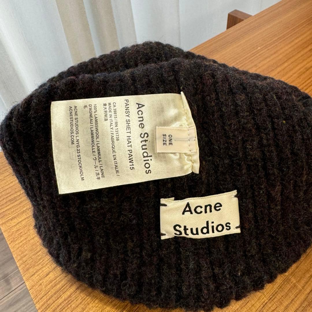 Acne Studios(アクネ)ニット帽　ビーニー