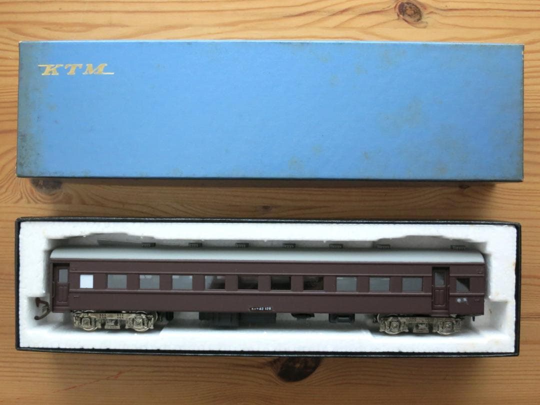 カツミ　HOゲージ　スハフ42　茶