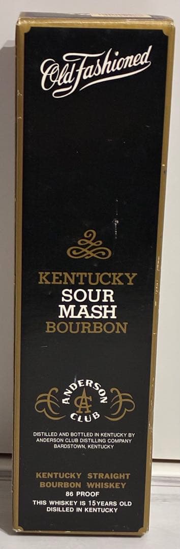 ANDERSON CLUB 15年 バーボンウイスキー 750ml