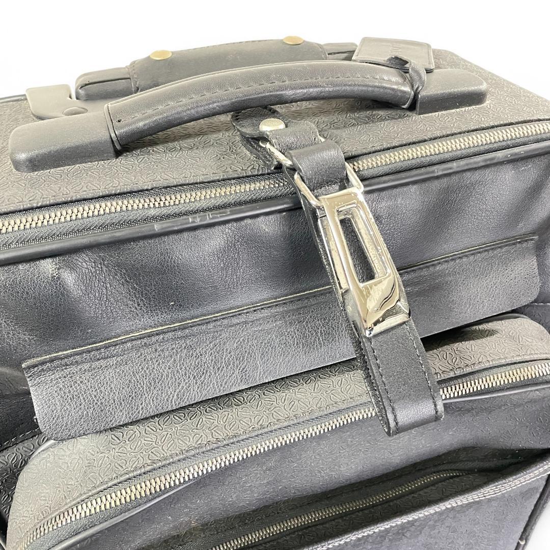 LOEWE キャリーケース　リピート　アナグラム　キャスター　鍵付き