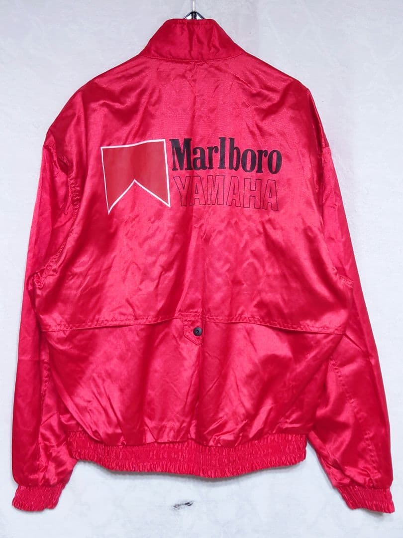 希少 Marlboro YAMAHA レーシングジャケット ブルゾン ジャンパー