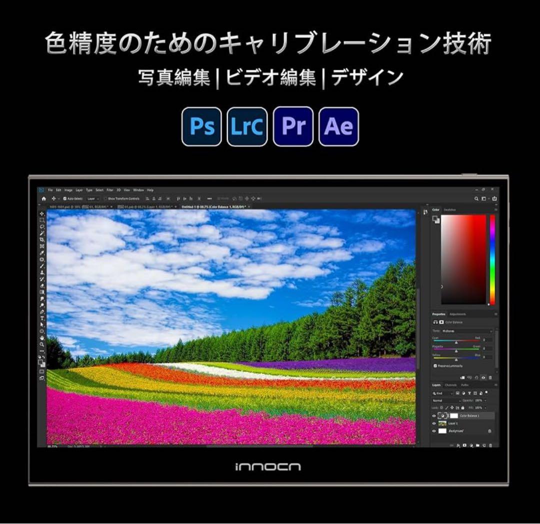 [新品未使用]innocn 13K1F 13.3インチOLEDポータブルモニター