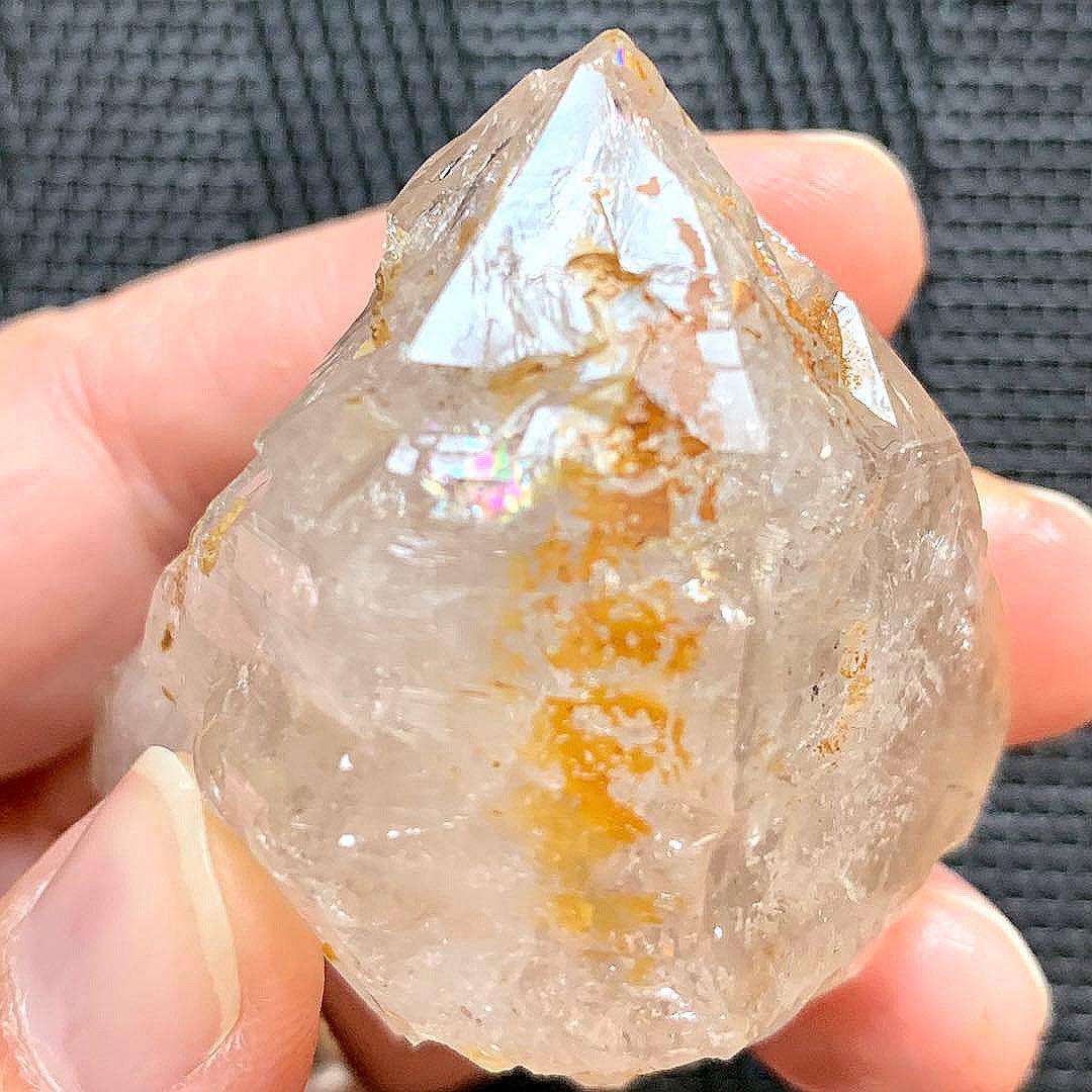 Big3フェンスタークォーツ/肉厚うるキラ！虹入り