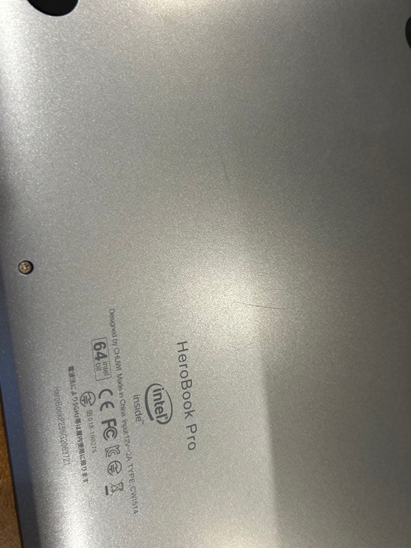 CHUWI HeroBook Pro 14.1インチ　windows10