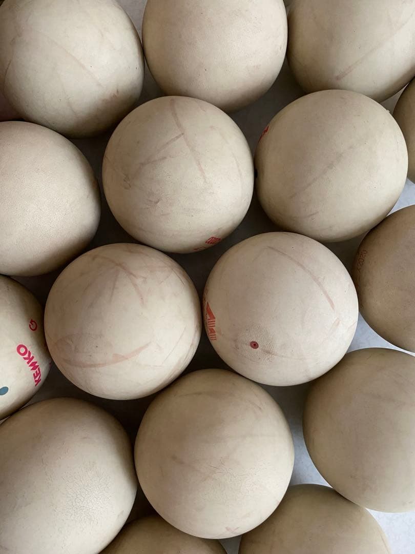 アカエム・ケンコーソフトテニスボール公認球120球