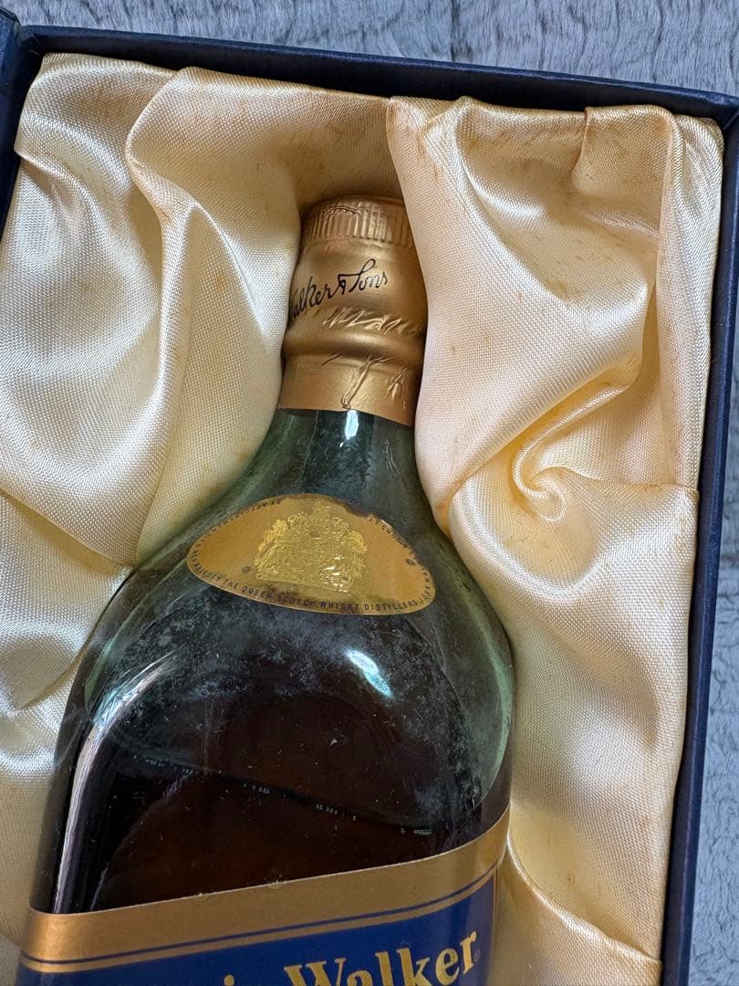 Johnnie Walker Blue Label スコッチウイスキー　古酒