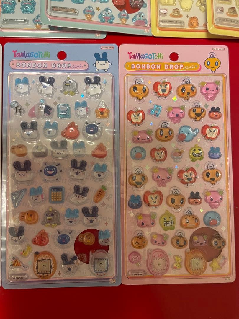 『正規品』たまごっちボンボンドロップシール　サンリオミニしずくちゃんミニ 16枚