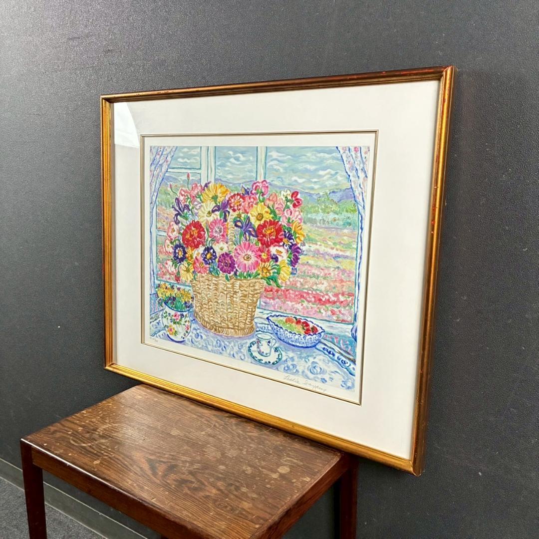 レスリー・セイヤー「インスピレーション」シルクスクリーン 直筆サイン入