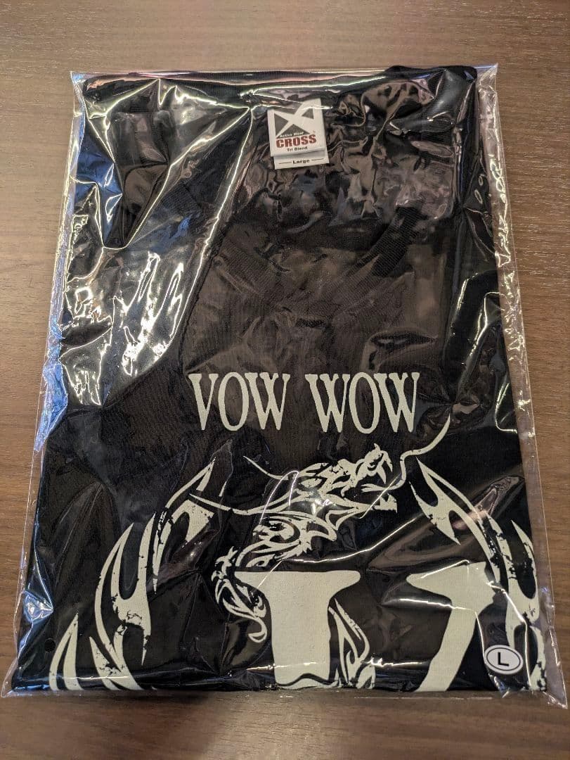 【新品未開封】VOW WOW 2026年 ライブ Tシャツ Mサイズ Vネック