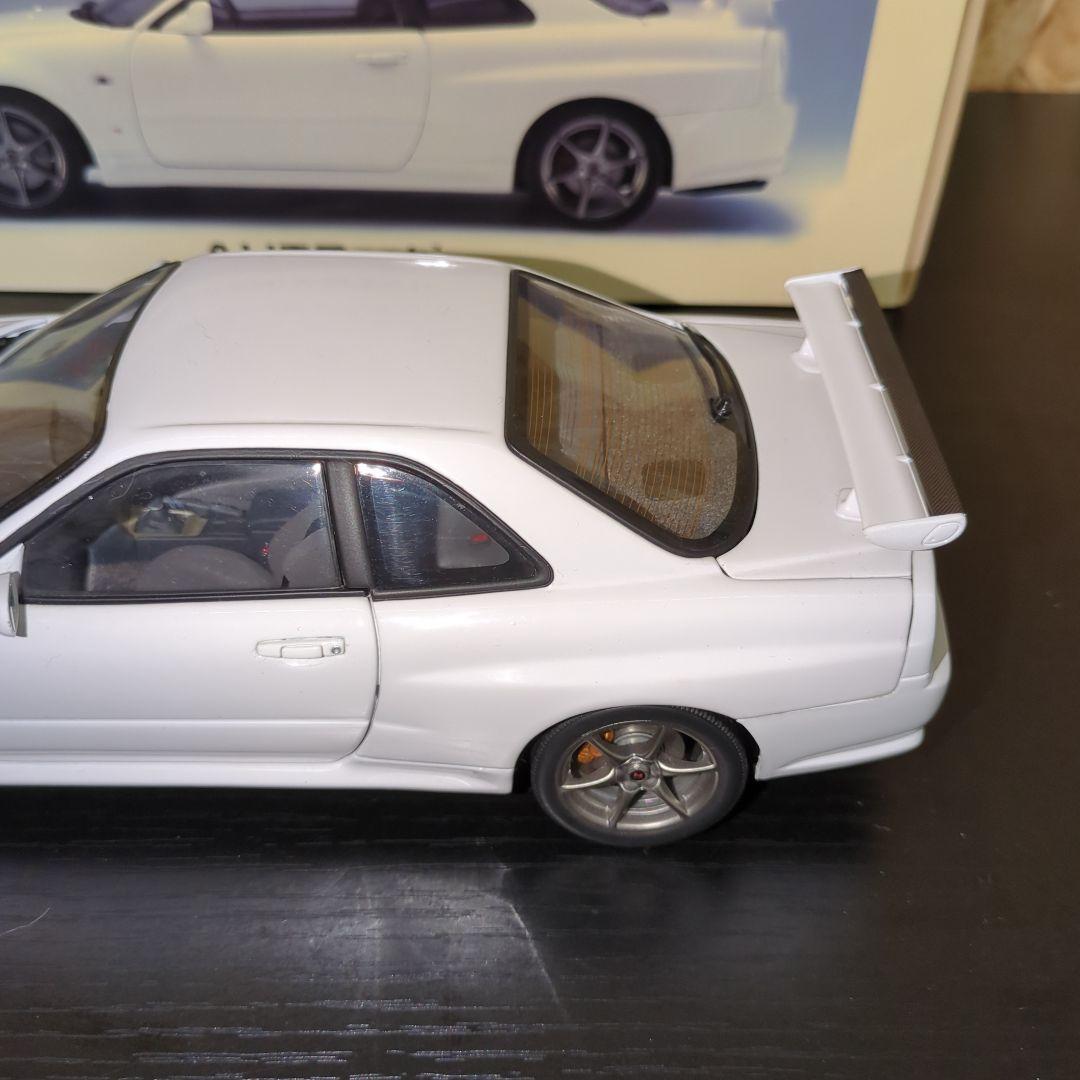 オートアート1/18 スカイライン GT-R R34 VスペックII