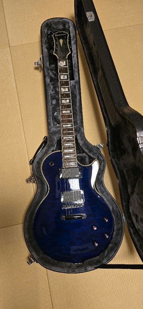 エピフォン Prophecy plus EMGハードケース付