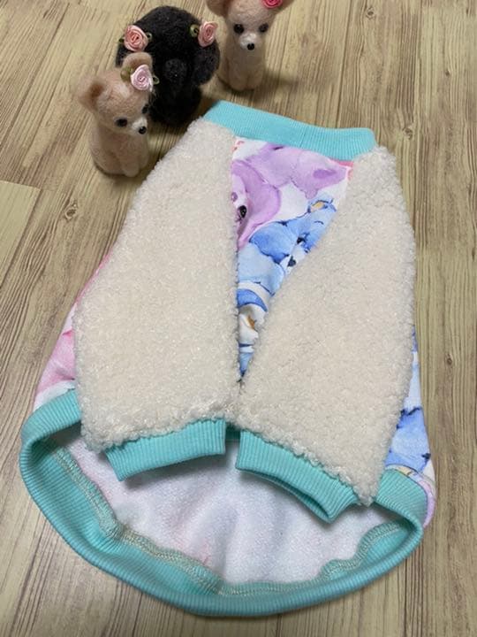 犬服  ラグラン(M)   ꒡̈⃝Lily꒡̈⃝ハンドメイド