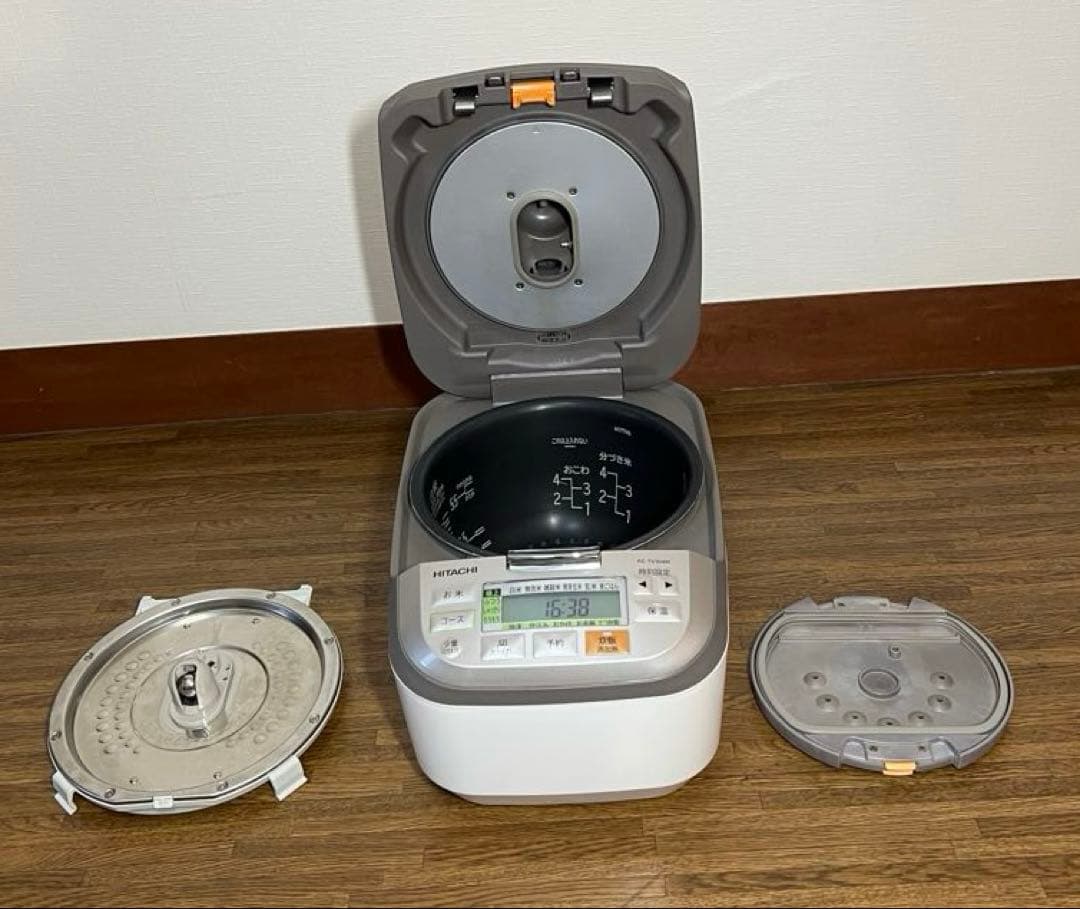 HITACHI 圧力&スチーム ふっくら御膳 IHジャー炊飯器 5.5合炊き