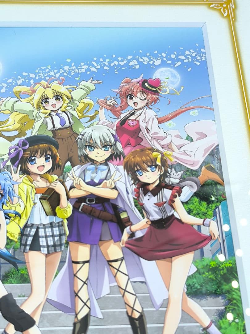 魔法少女リリカルなのは はやて ユーリ イリス シュテル キャラファイングラフ