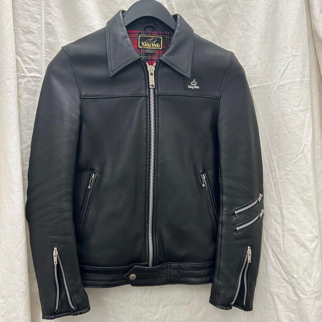 【英国製】KING MOB ライダース　サイズ:S キングモブ　LJM-9タイプ